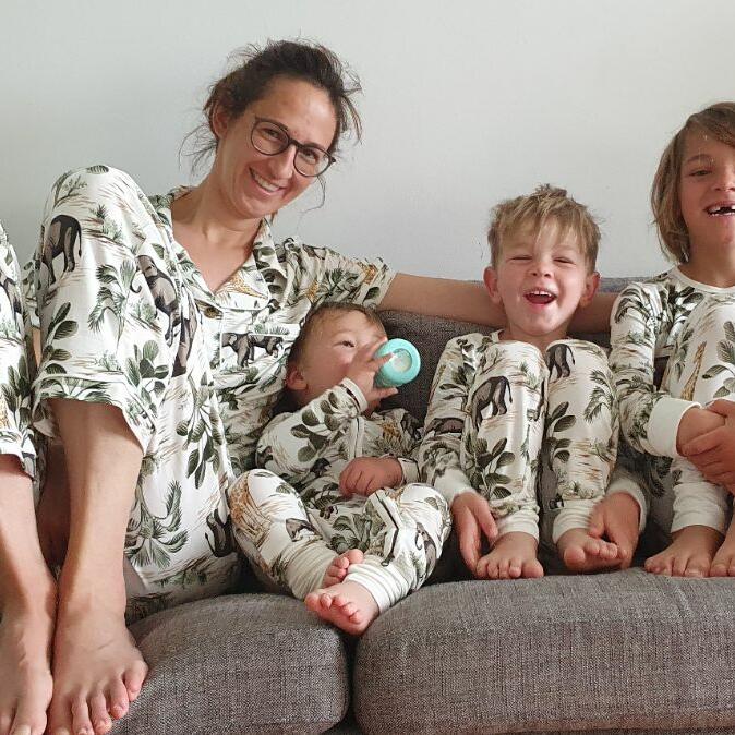 The perfect family set from Zipster! Match your baby with these beautifully  soft bamboo pyjamas from Zipster. The softest bamboo pyjamas ever.