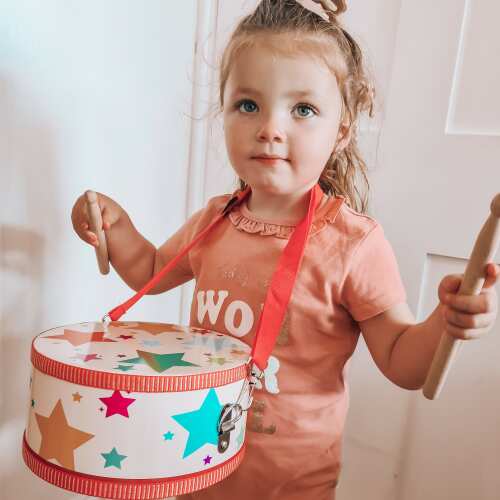 Wooden Instrument - Toy Drum base