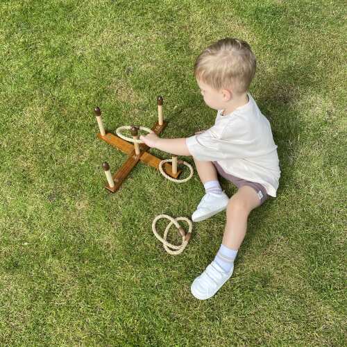 Quoits - Original Quoits - Luxury Solid Wood Quoits Set base