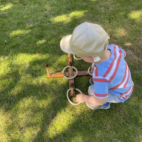 Quoits - Original Quoits - Luxury Solid Wood Quoits Set base