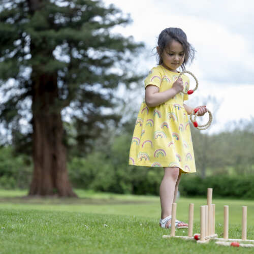 Nine Pin Quoits - Garden Game base