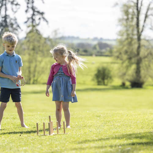 Nine Pin Quoits - Garden Game base