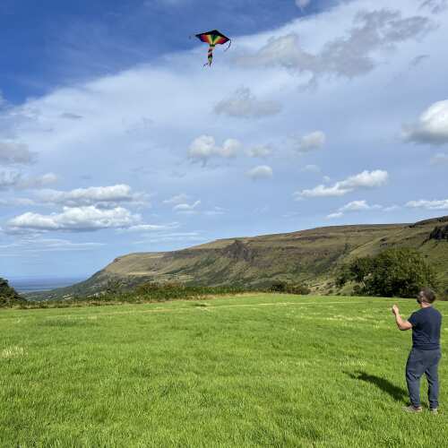 Colourful Kids Kite - Garden Toy base