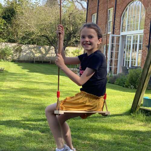 Wooden Garden Swing - Outdoor Swing Seat base