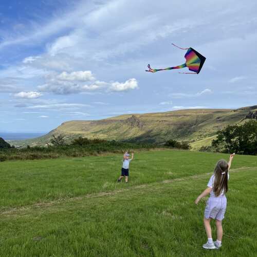 Colourful Kids Kite - Garden Toy base