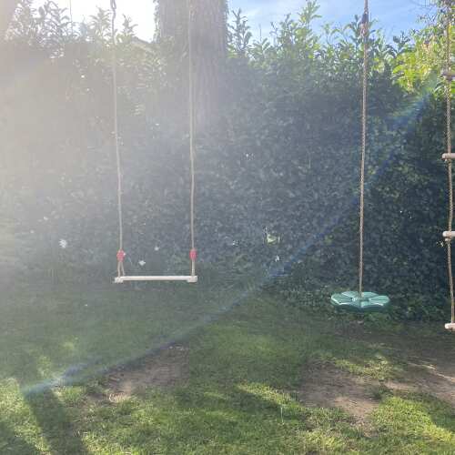 Wooden Garden Swing - Outdoor Swing Seat base