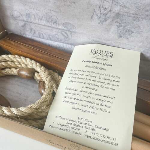 Quoits - Original Quoits - Luxury Solid Wood Quoits Set base