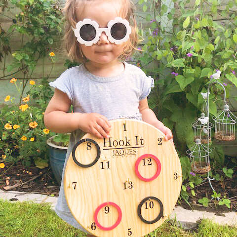 Hoopla - Hook It Garden Hoopla Game base