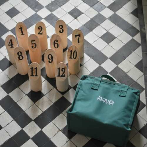 Skittles Game - Wooden Number Skittles base