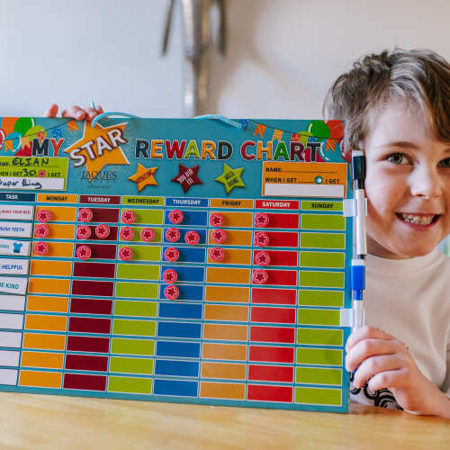 Double Reward Chart - Reward Chart for Kids base