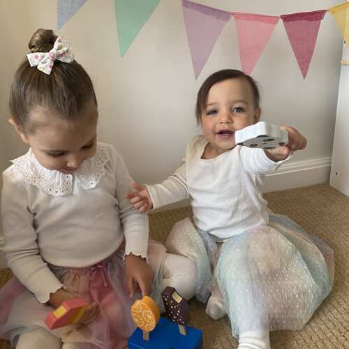 Wooden Ice Lollies - Wooden Play Food base