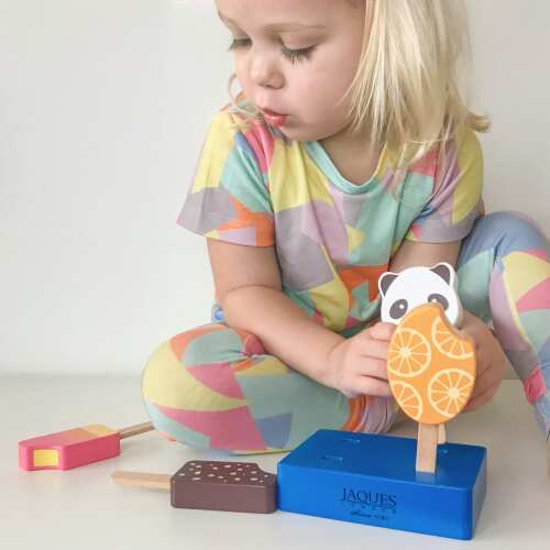 Wooden Ice Lollies - Wooden Play Food base