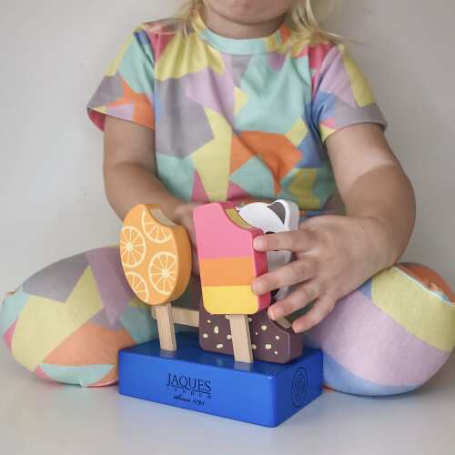 Wooden Ice Lollies - Wooden Play Food base