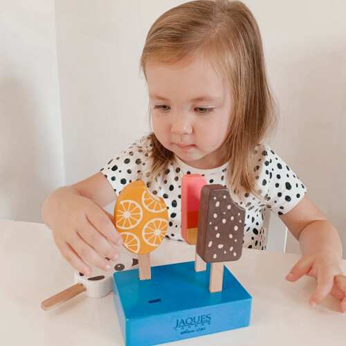 Wooden Ice Lollies - Wooden Play Food base