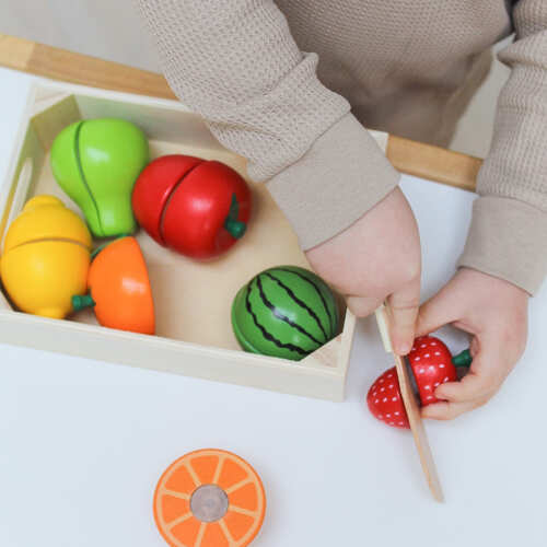 Wooden Fruit - Play Food Set base