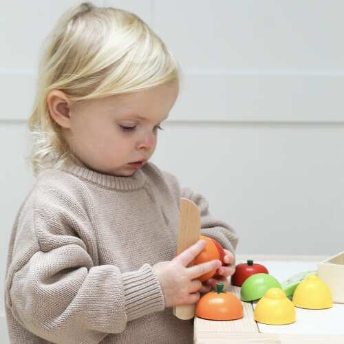 Wooden Fruit - Play Food Set base