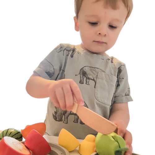 Wooden Fruit - Play Food Set base