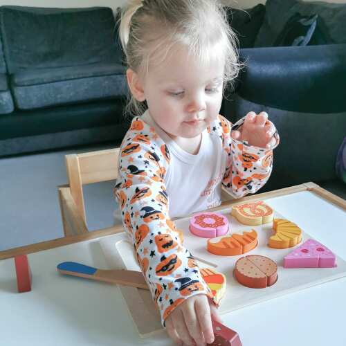 Pretend Bakery Board - Wooden Play Food base