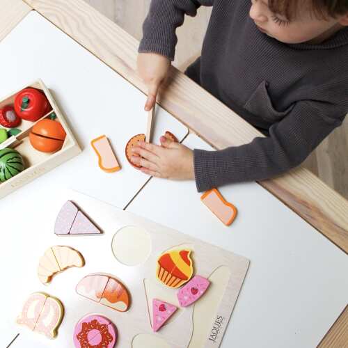 Pretend Bakery Board - Wooden Play Food base