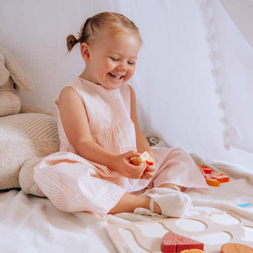 Pretend Bakery Board - Wooden Play Food base