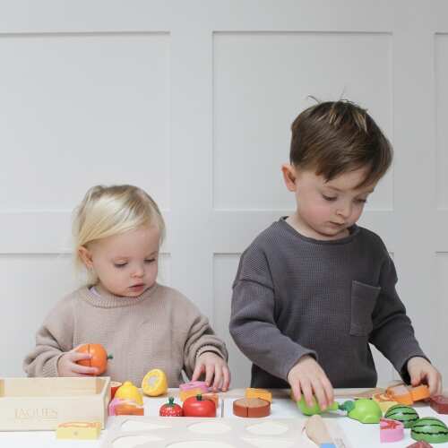 Pretend Bakery Board - Wooden Play Food base