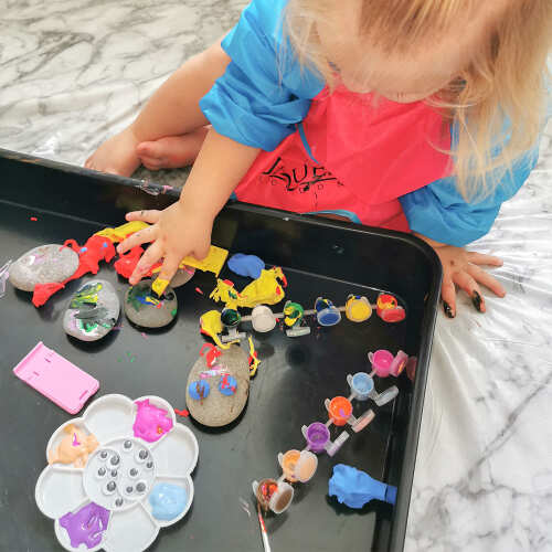 Rock Painting - Craft For Kids base