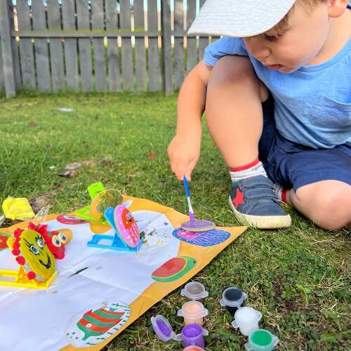 Rock Painting - Craft For Kids base