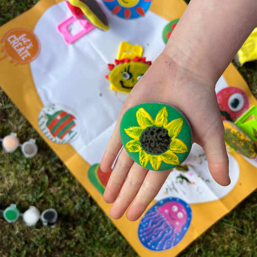 Rock Painting - Craft For Kids base