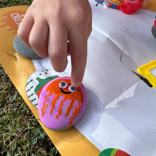 Rock Painting - Craft For Kids base