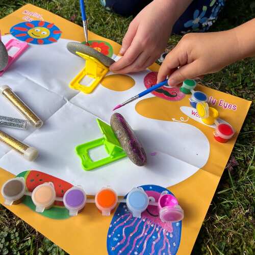 Rock Painting - Craft For Kids base