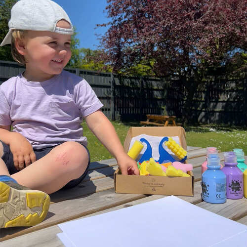 Painting Set - Kids Painting Apron base