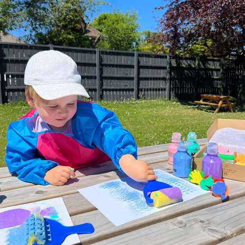 Painting Set - Kids Painting Apron base