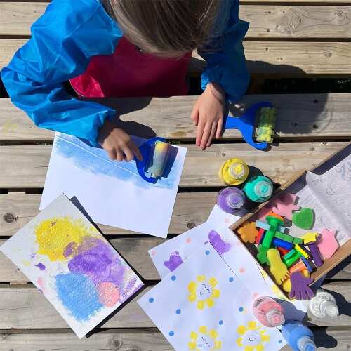Painting Set - Kids Painting Apron base
