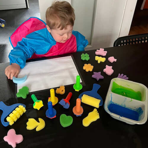 Painting Set - Kids Painting Apron base