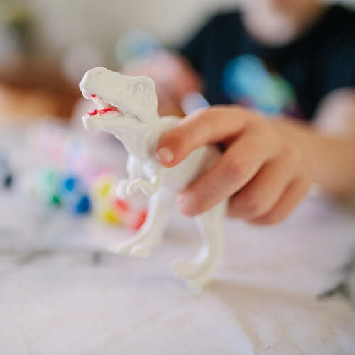 Dinosaur Paint Set - Dinosaur Figures & Paints base