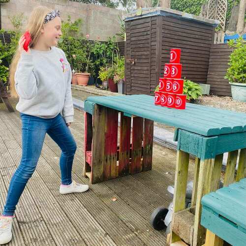 Tin Can Alley Game - Family Game Set base