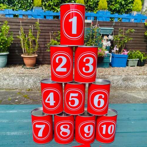 Tin Can Alley Game - Family Game Set base