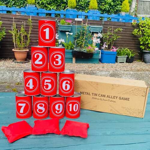 Tin Can Alley Game - Family Game Set base