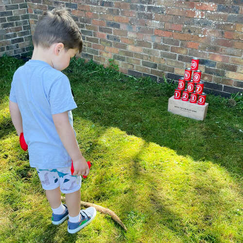 Tin Can Alley Game - Family Game Set base