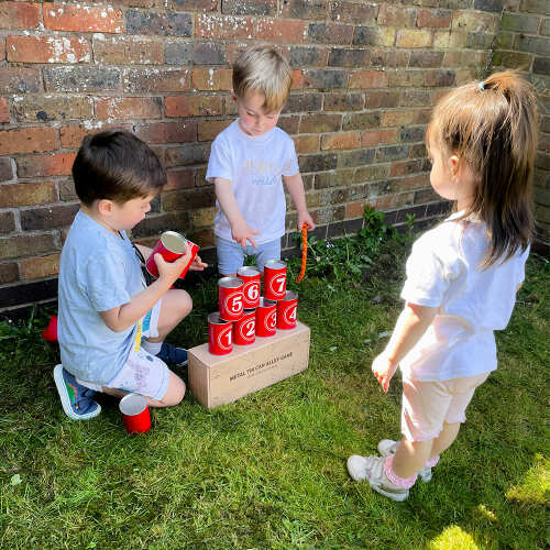 Tin Can Alley Game - Family Game Set base