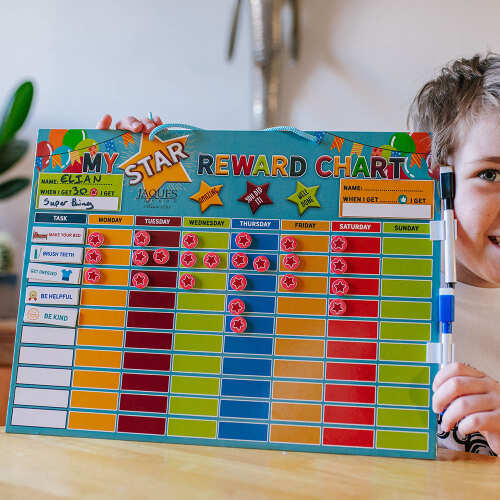 Double Reward Chart - Reward Chart for Kids base