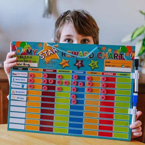 Double Reward Chart - Reward Chart for Kids base