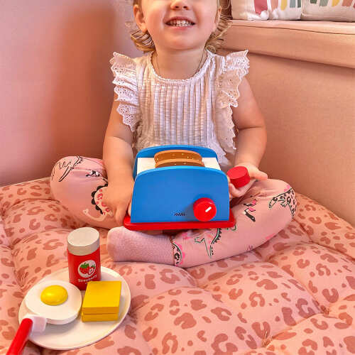 Wooden Breakfast Set - Play Food Toy base