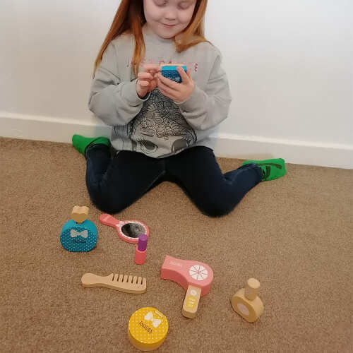 Wooden Makeup Set - Toy Make Up base