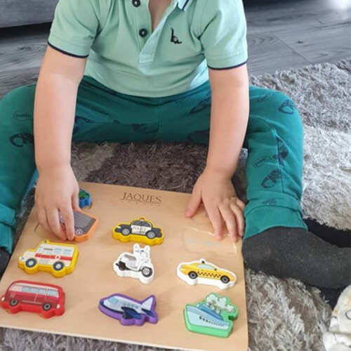 Kids Wooden Jigsaw - Car Puzzle base