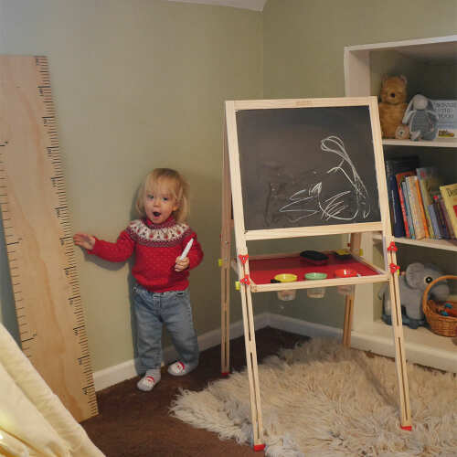 Kids Art Easel - Wooden Easel & Stand base