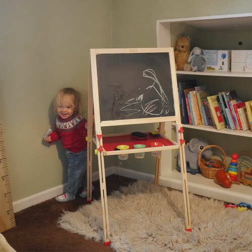 Kids Art Easel - Wooden Easel & Stand base