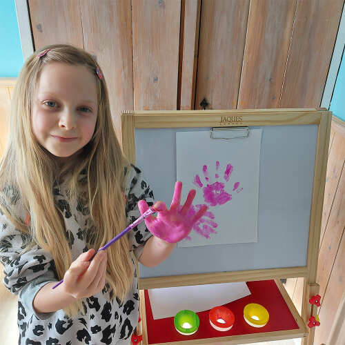 Kids Art Easel - Wooden Easel & Stand base