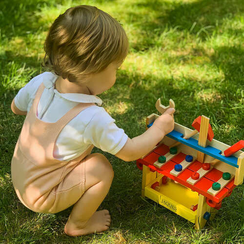 Wooden Tool Bench - Construction Toy base