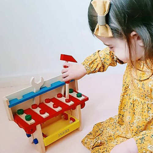 Wooden Tool Bench - Construction Toy base